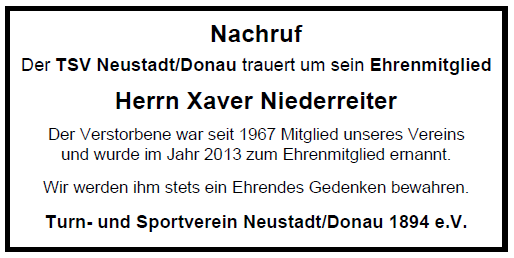2026 02 17 Nachruf Niederreiter Xaver