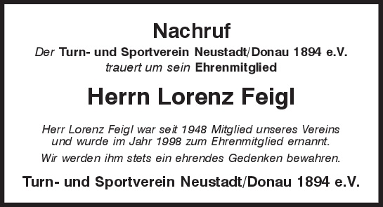 Lorenz Feigl