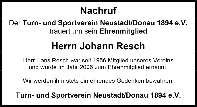 Resch Johann