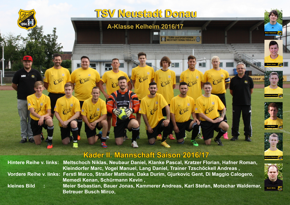 2 Mannschaft TSV Neustadt