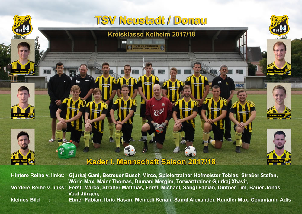 1 Herren Manschaft 2017 2018