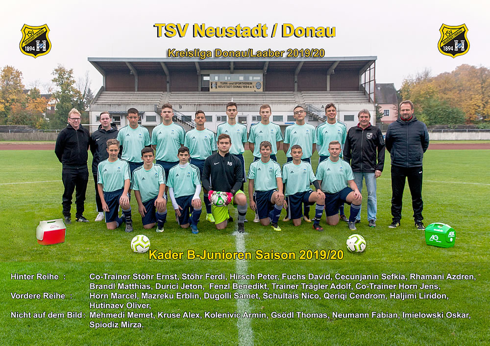 B Junioren Mannschaft TSV 2018 2019