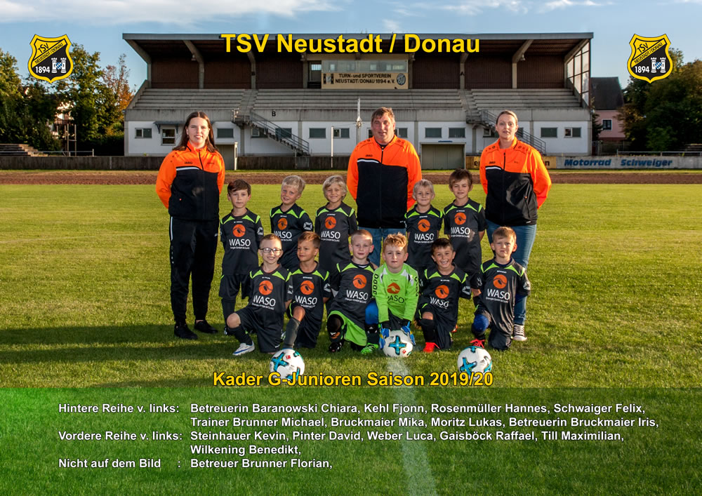 G Junioren Mannschaft TSV 2019 2020